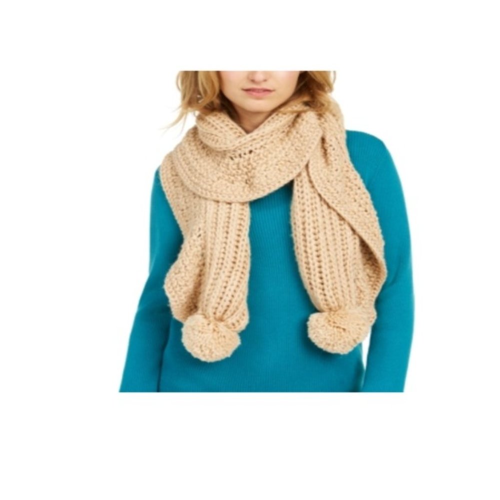 Charter Club Women's Ruffle-Knit Cold SCARF
